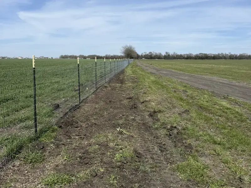 3L Land Services fence installation t post wire pasture perimeter ivanhoe tx 3l land services