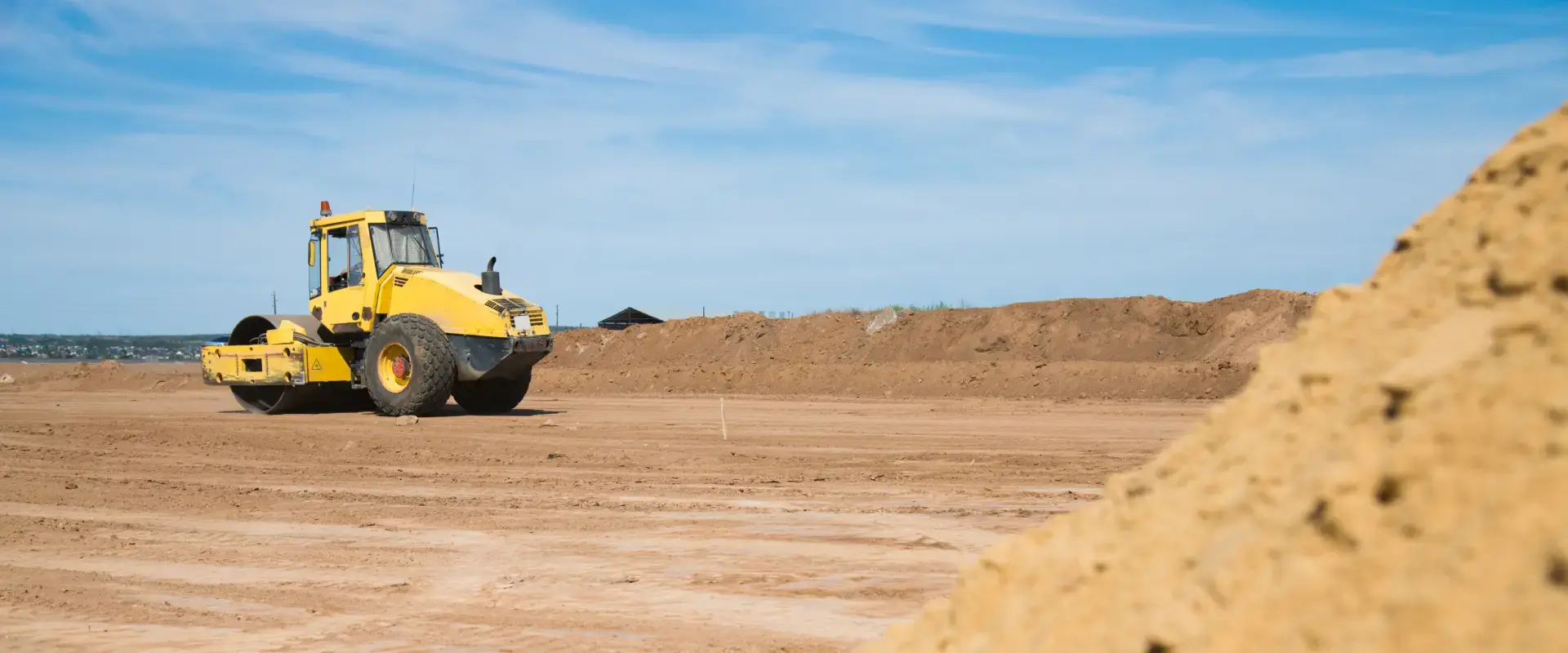 3L Land Services soil compactor roller site grading compaction ivanhoe tx 3l land services